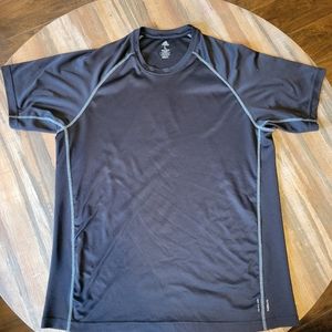 Adidas Climalite T-Shirt Mens Size L-  Black Short Sleeve Activewear Gym